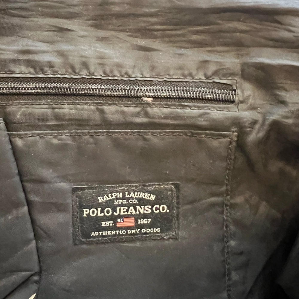 RALPH LAUREN POLO JEANS CO. Authentic Y2K Messenger Bag / Laptop Bag, Vintage. - Picture 5 of 7